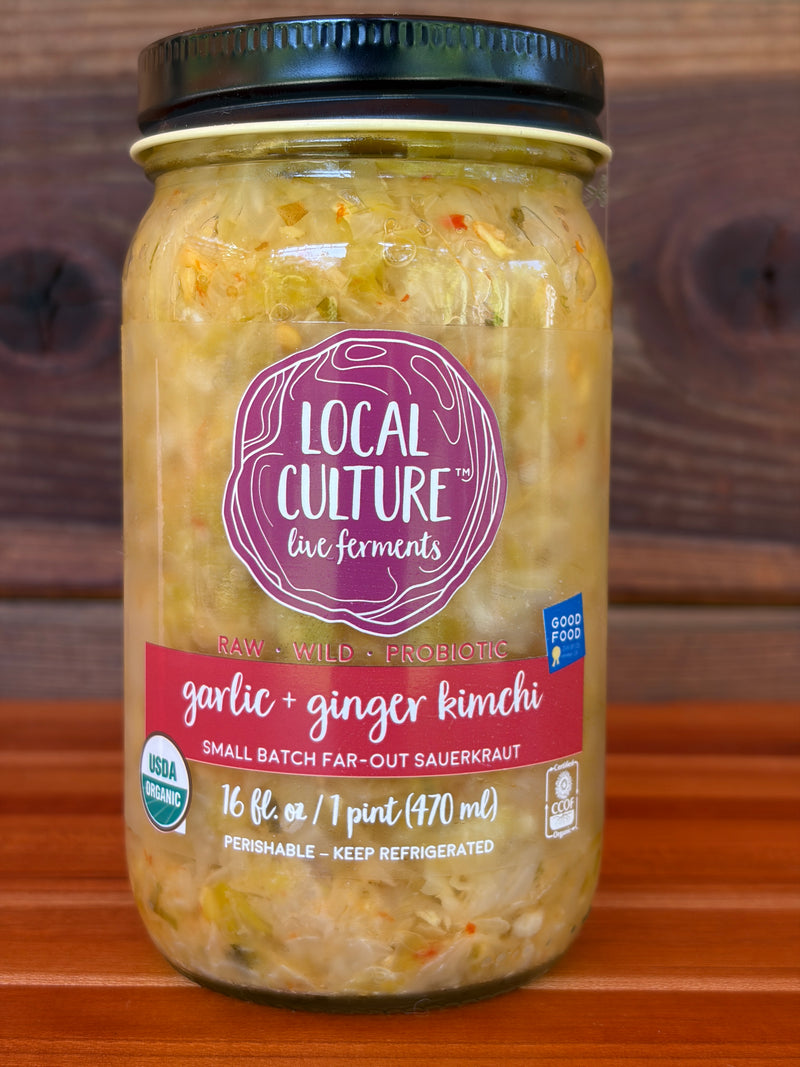 Garlic + Ginger Kimchi