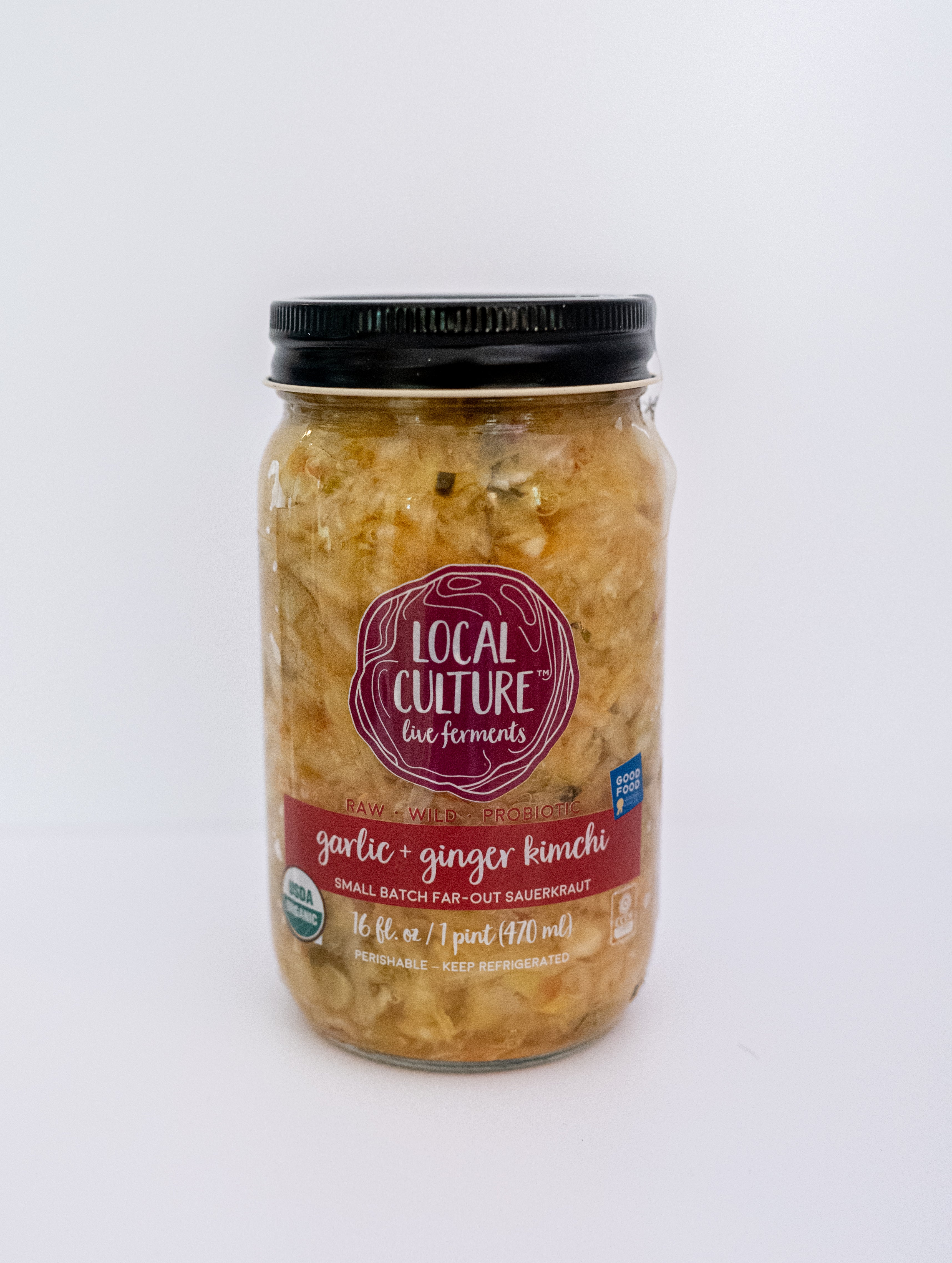 Garlic + Ginger Kimchi jar
